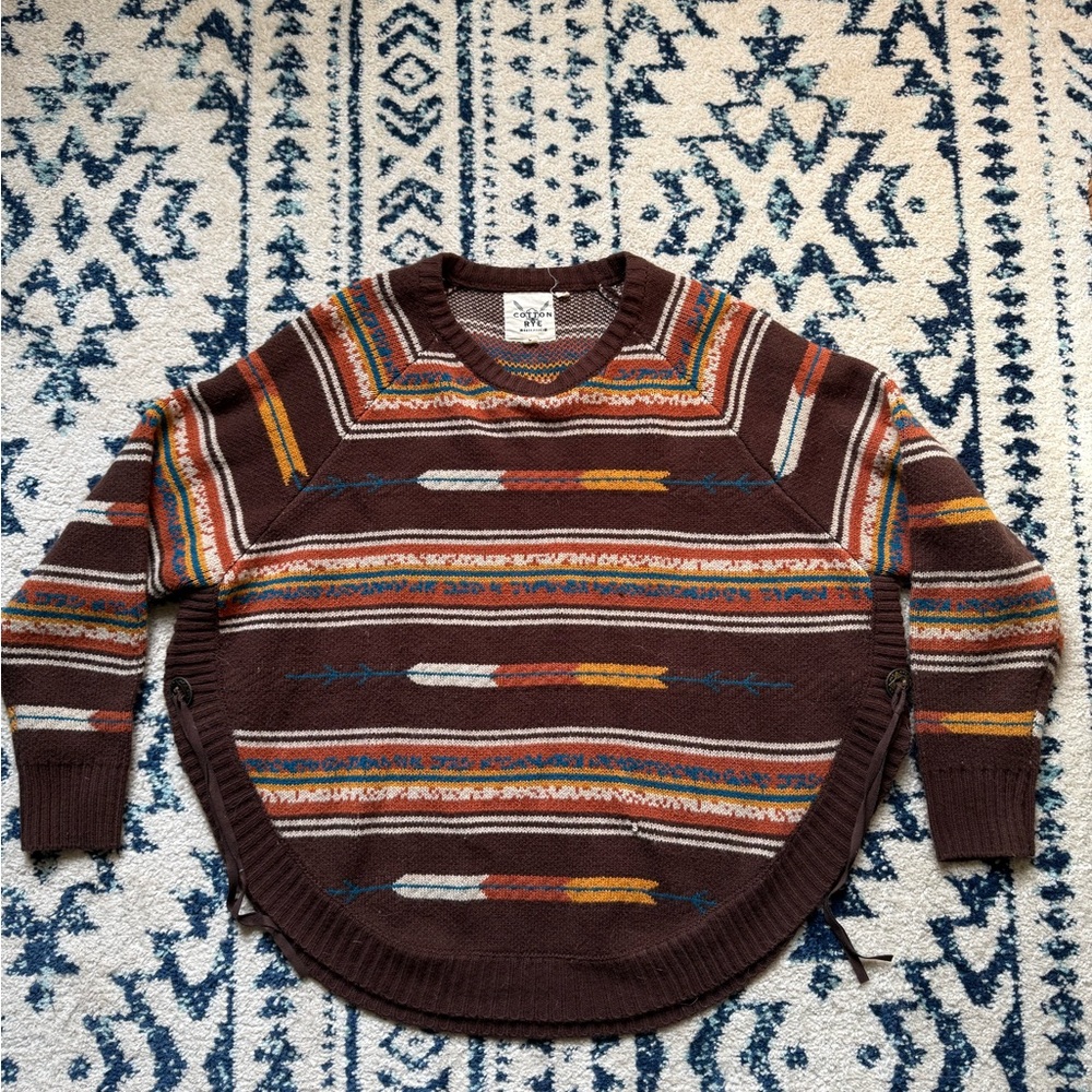 Cotton&Rye outfitters Colorful Striped Sweater